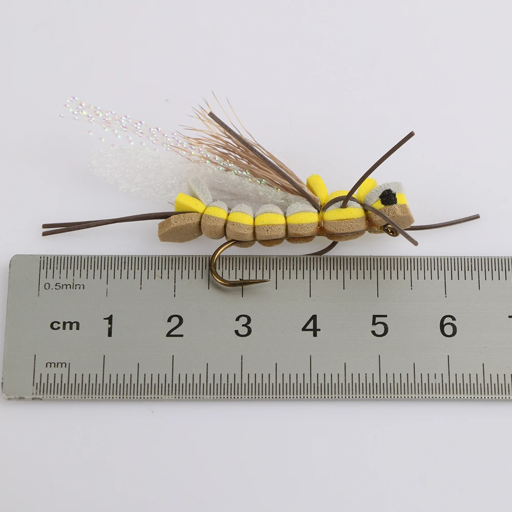 Goture приманка для ловли нахлыстом пенопластовые насекомые поверхность Поппер