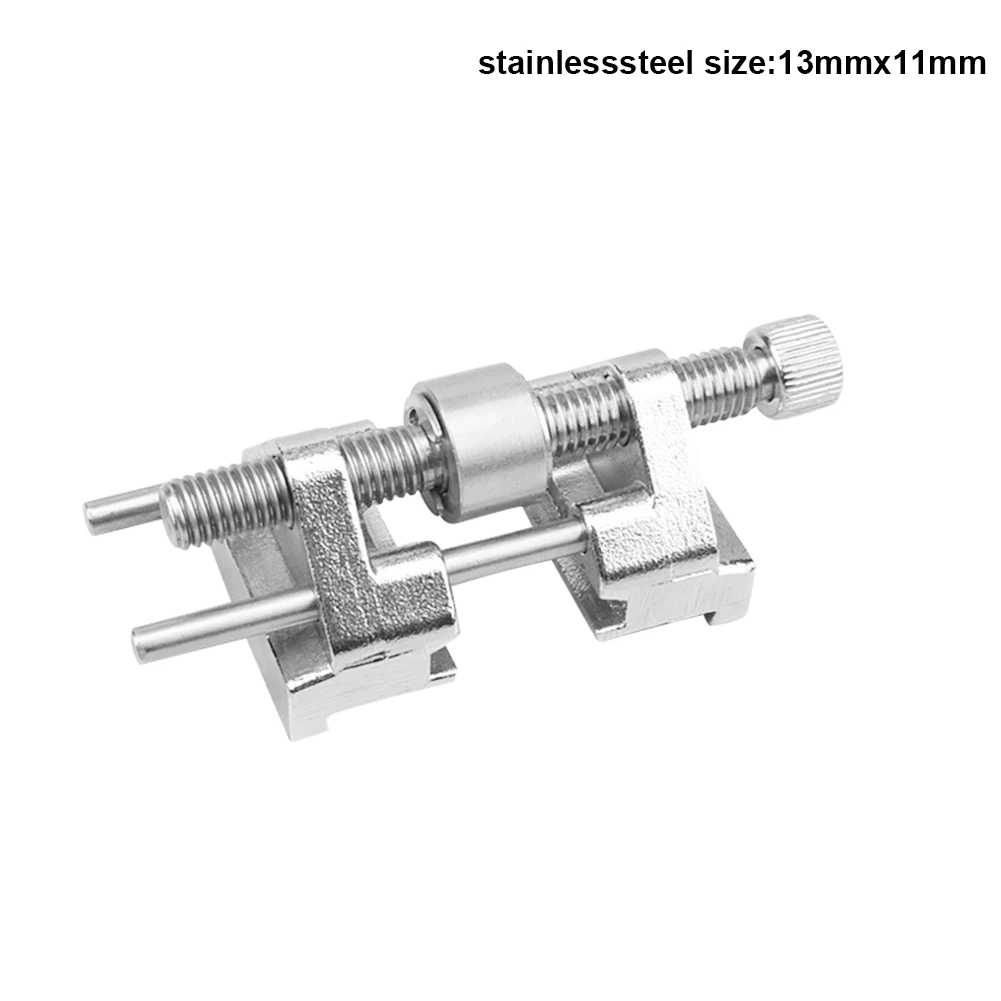 13x11mm-stainless st Горячая нержавеющая сталь/латунь сторона зажима фиксированный угол хонингования руководство для дерева долото строгальный станок края заточки NDS66 - Цвет: 13x11mm-stainless st