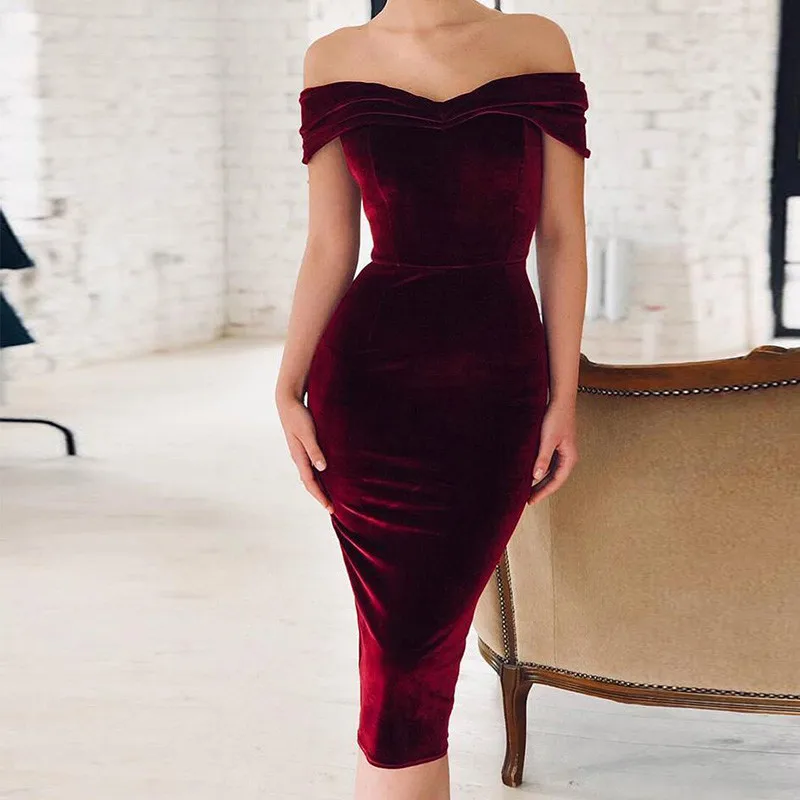 2019 весеннее Женское Платье Vestidos летнее платье женское модное с открытыми плечами