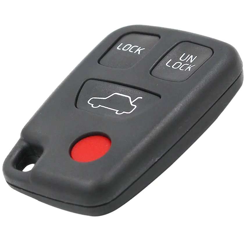 HKOBDII 2 Pcs/Lot 4 Button Remote Key Shell Case Keyless Entry Car Housing Cover Fob For Volvo S40 S60 S70 S80 S90 V40 V70 | Автомобили и