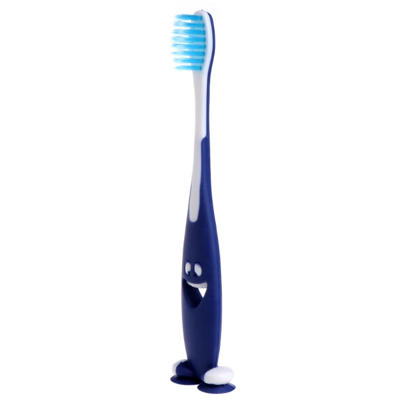 3 шт./компл. детская зубная щетка с мягкой щетиной со смайликом для чистки зубов