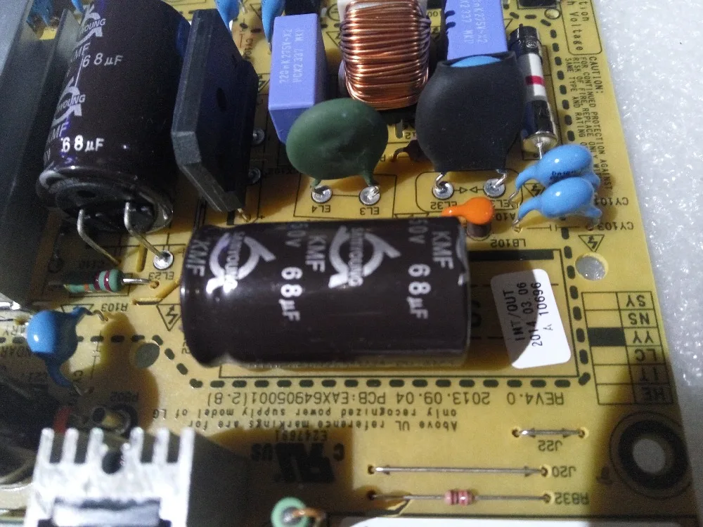 EAX64905001 EAX64905001 Подключение платы подключения wtih блок питания LGP32-13PL1 T-CON подключения платы