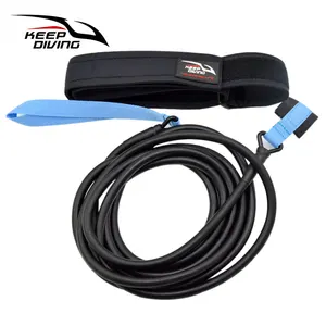 Эластичный Шнур для тренировок, растягивающийся поводок для плавания, устройство для обучения