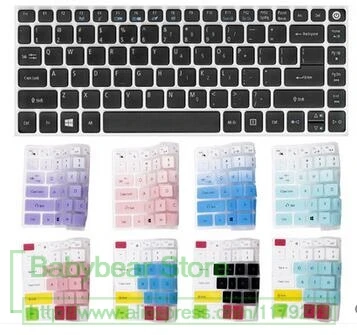 14 дюймов силиконовый чехол для клавиатуры ноутбука протектор для acer Aspire SF314 Swift 3 E5-432G SF-314-51 K4000 TMX349 SF314-51-5395