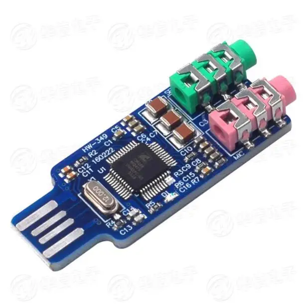 Бесплатная карта памяти USB/внешняя звуковая компьютера/звуковая