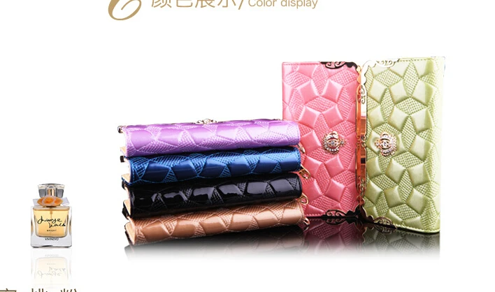 The new Ms. Long Wallet as a gift to send friends green black pink|gift prank|gift walletwallet skin |