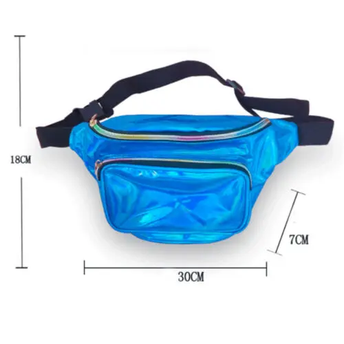 Блестящая поясная сумка в стиле ретро 2019 | Багаж и сумки