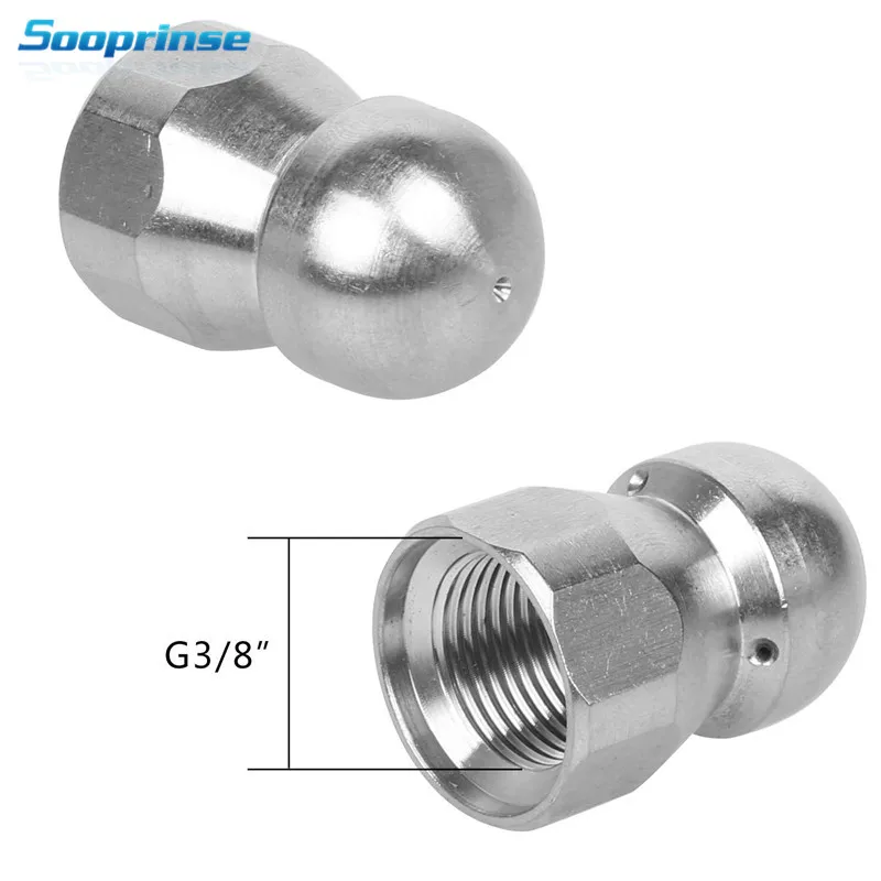 1/4 ''3/8''FT Мойка под давлением сливной шланг сопло для очистки канализационных труб сопло для очистки труб GardenTool Штепсель быстрого подключения в connet