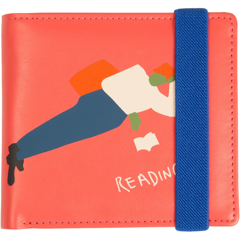 YIZISTORE Women Wallet Original PU Leather Short Wallets Lady Purses Female Unisex Mini Clutch Card Holder | Багаж и сумки