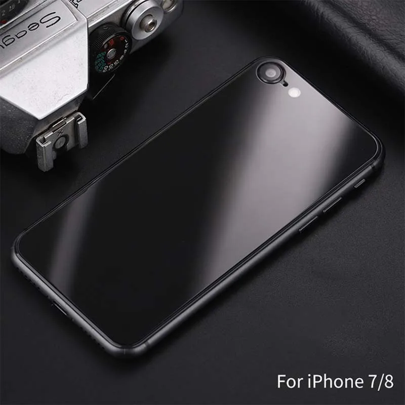 XSDTS заднее стекло для iPhone X XR XS Max 7 8 Plus 10 закаленное 9 H 2.5D имеет защитную пленку