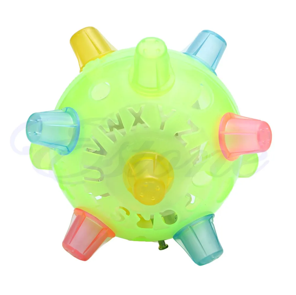 Новый светодиодный прыжки Joggle светильник музыкальная светящаяся подпрыгивающий