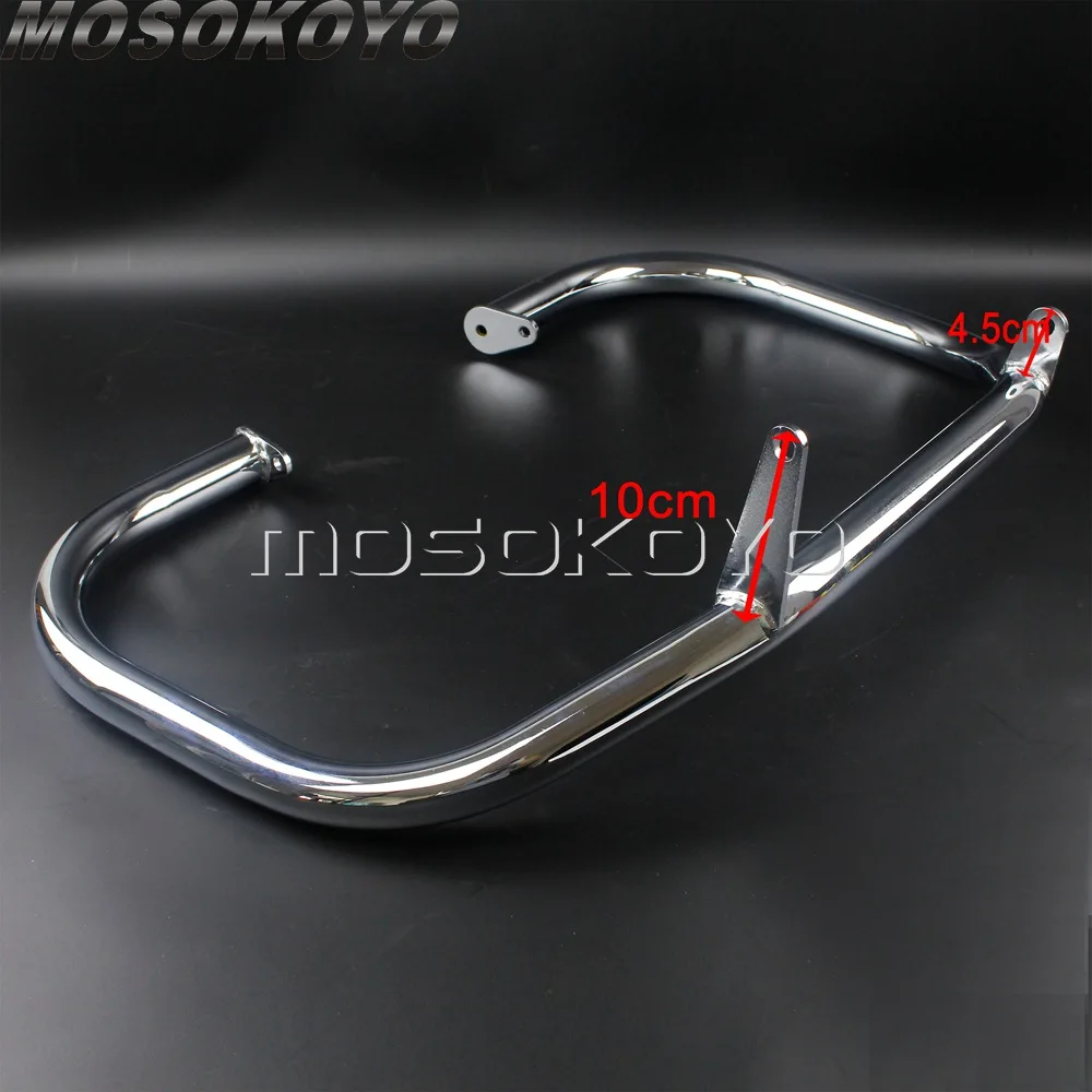 Хромированная защита мотоцикла для Honda VTX1800N VTX1800R VTX1800S мотоцикл 38 мм Fat Bar