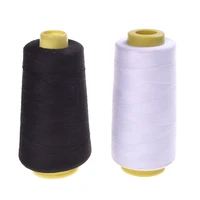 sewing threads durable 3000m yards overlocking sewing machine industrial polyester thread metre cones