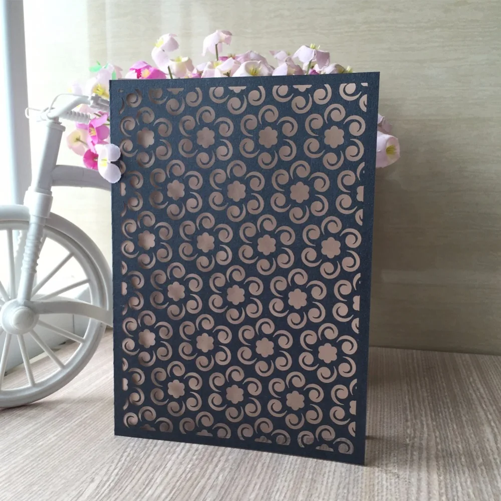 50 шт. кружевные открытки с цветочным рисунком|greeting cards|wedding wishes cardwish cards |