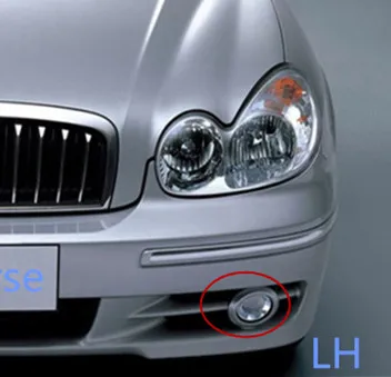 Left side LH Soarhorse для hyundai Sonata 2002 2003 2004 2005 переднего бампера противотуманные фары противотуманные лампы - Цвет: Left side LH