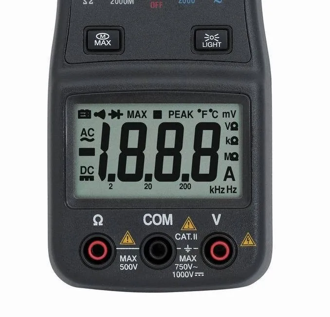 MASTECH MS9912 Профессиональный AC/DC измерительный прибор
