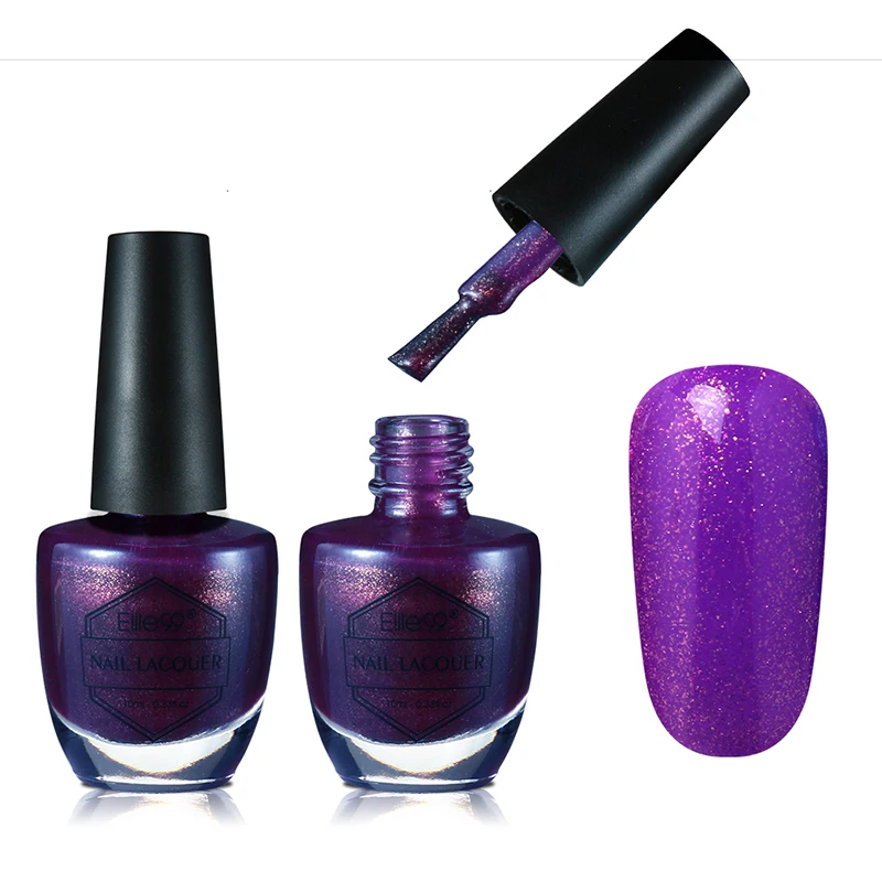 Elite99 10 мл Лак Для Ногтей Стойкий великолепный Vernis a Ongle Nagellak маникюрная эмаль для ногтей DIY - Цвет: 1366
