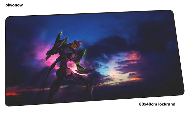 Size 800x400x2mm Evangelion Коврик для мыши, геймер, заказной, 800x400x2 мм, игровой коврик для мыши, персональные аксессуары для ноутбука, эргономичный коврик для мыши - Color: Size 800x400x2mm