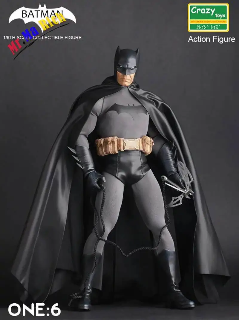 30 см Pazzo Giocattoli Batman Figura 1/6 весы коллекционные Spostare фигурки Reale Copre Il Trasporto Libero|action
