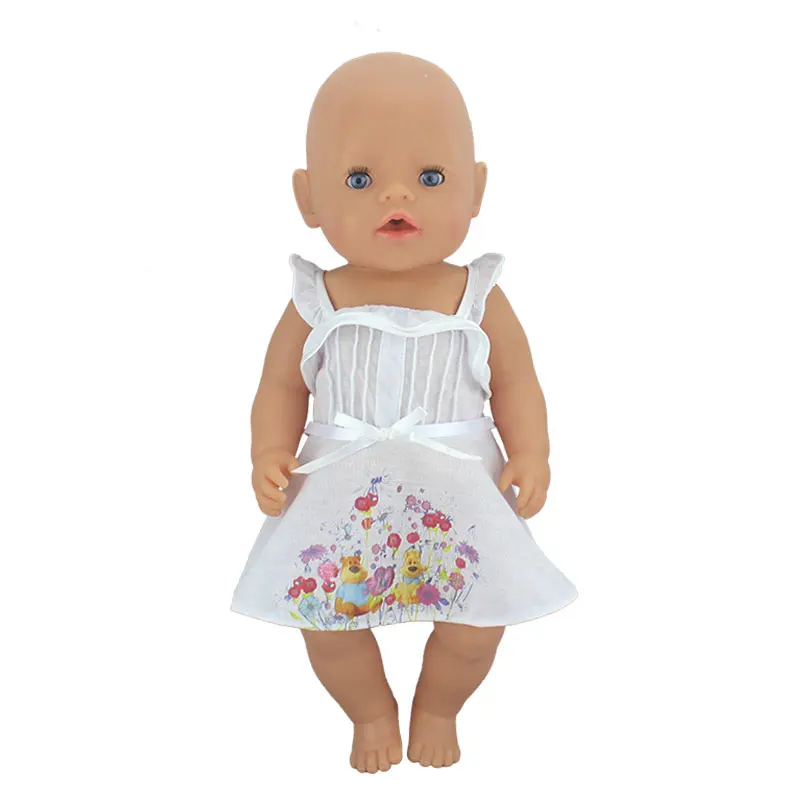 Новое платье подходит для 43 см Кукла Reborn детская одежда|reborn reborn|clothes for baby dollclothes