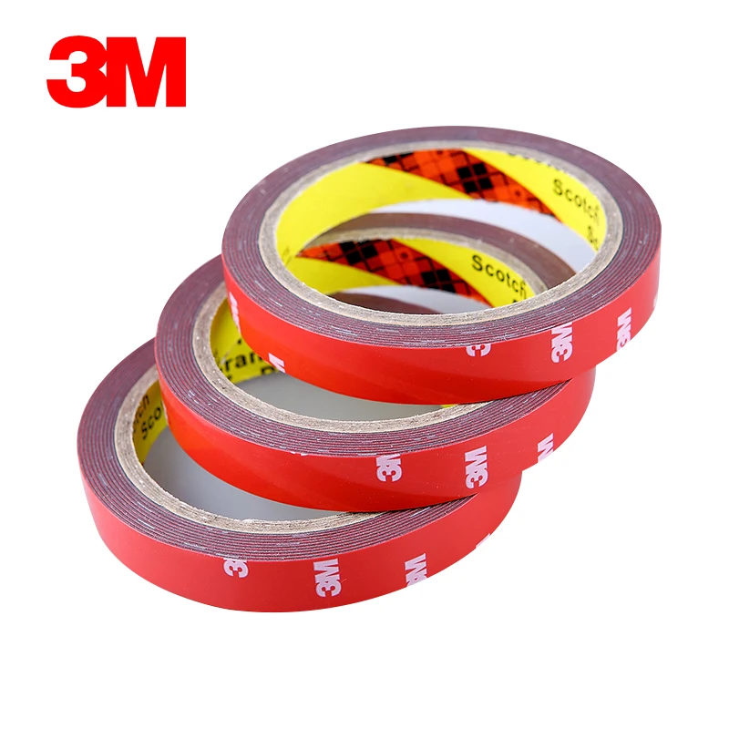 

10x 8mm*3M 3M Double Sided Acrylic Foam Tape with Strong Glue Sticky for Automobile Car Truck awning Attachment Marble Ceramics