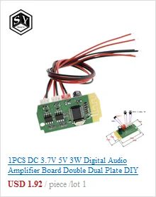 Bluetooth 4,2 TDA2030 15 Вт+ 15 Вт двухканальный усилитель доска модуль 10В-30В с радиатор автомобиля для USB Динамик, Портативный Динамик