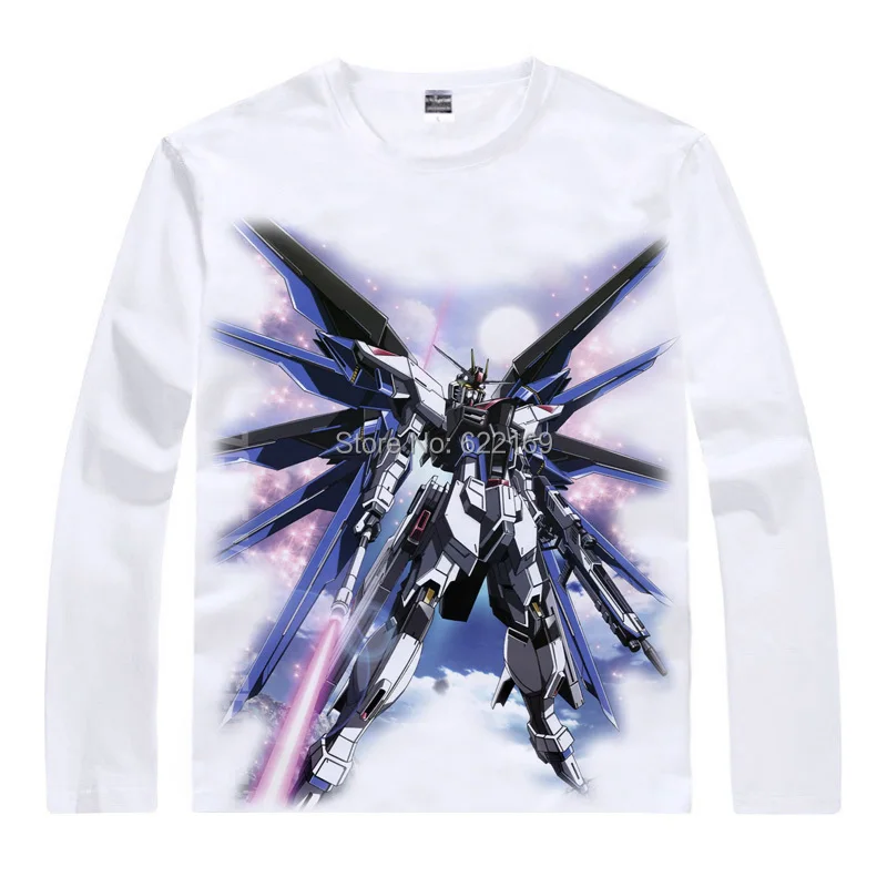 Воина гундама костюм мобильного воина 0079 RX 78 футболка аниме японский известных