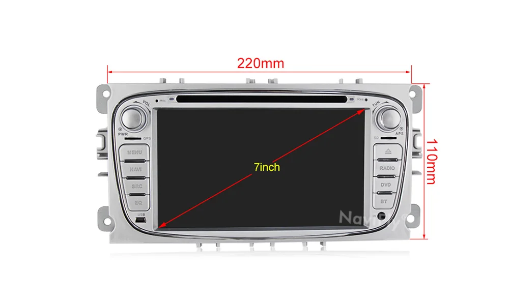 Новинка! HD1024* 600 2din Android 9,1 автомобильный Радио dvd-плеер gps навигация для FORD/Focus/S-MAX/Mondeo/C-MAX/Galaxy/Kuga 2+ 32G wifi