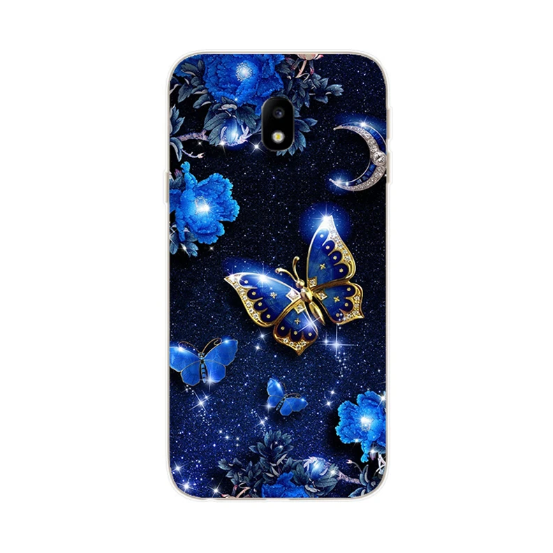 Silicone Cover For Samsung J3 2017 Case 5.0" Printing Cute Soft TPU Back Galaxy J 3 330 F Phone bags Capa |