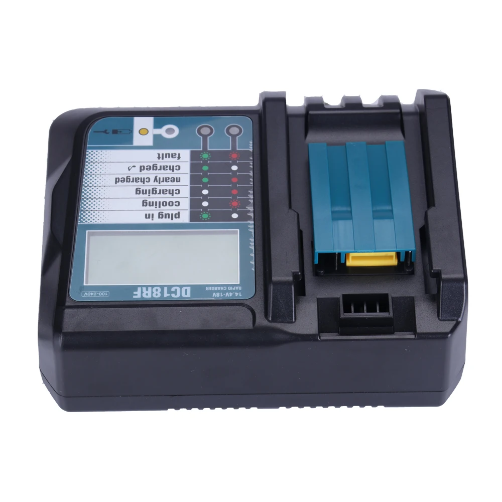 14 4 V/18 V 3.5A литий ионная батарея ЖК экран зарядное устройство для Makita BL1830 BL1815 BL1430