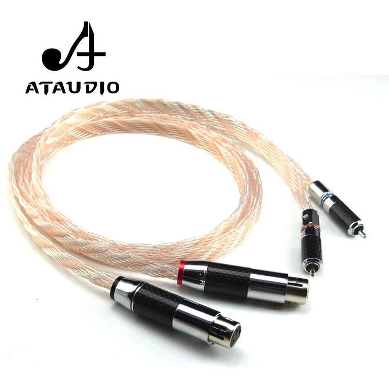 

ATAUDIO Hifi RCA to XLR Cable High Perfomance 2 XLR Female to 2 RCA Male Cable