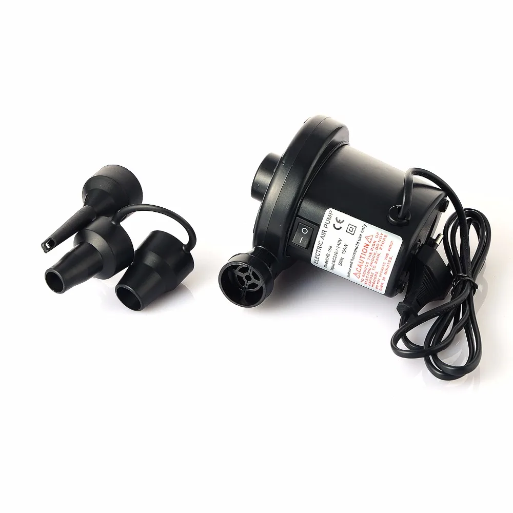 AC 220V 240V 150W Автомобильный Электрический воздушный насос для воздушного матраса