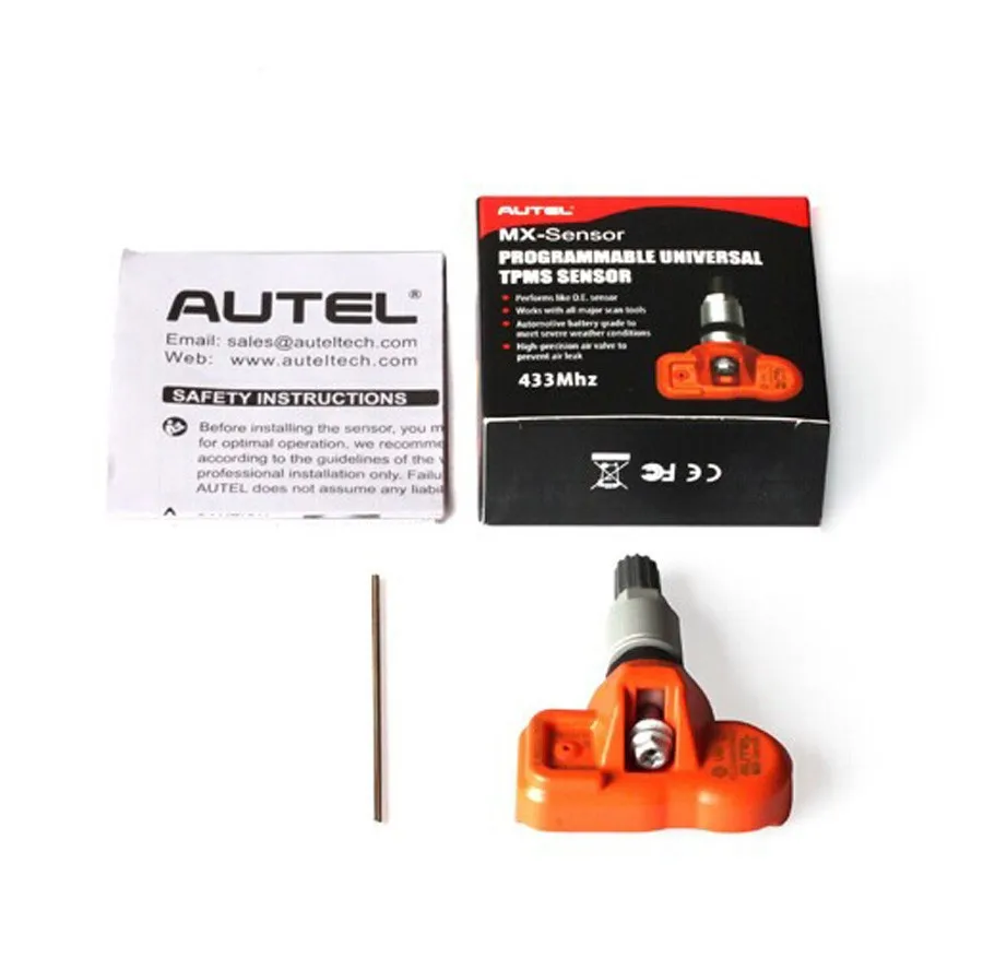 Оригинал autel MX sensor 433 МГц универсальное программируемое TPMS сенсор Специальный