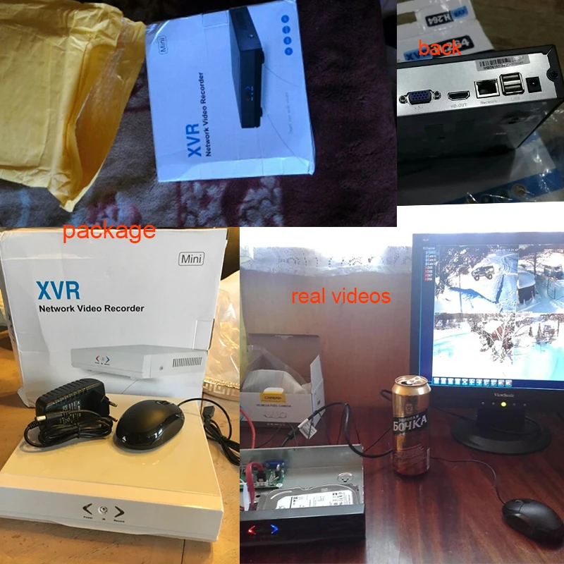 Techage мини 8ch NVR Full HD 1080 P 2mp CCTV H.264 Onvif 2.0 hdmi безопасности сети видео Регистраторы для IP