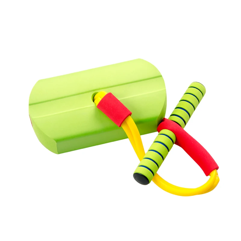 Игрушка Спортивная Пена Pogo Jumper Bounce обувь прыгающая лягушка игра сенсорная интеграция делает пищащие звуки игрушки для детей
