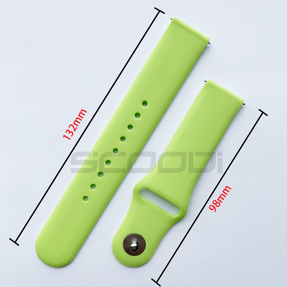 Силиконовый мягкий ремешок для Samsung Galaxy Watch active умные часы носимый браслет на