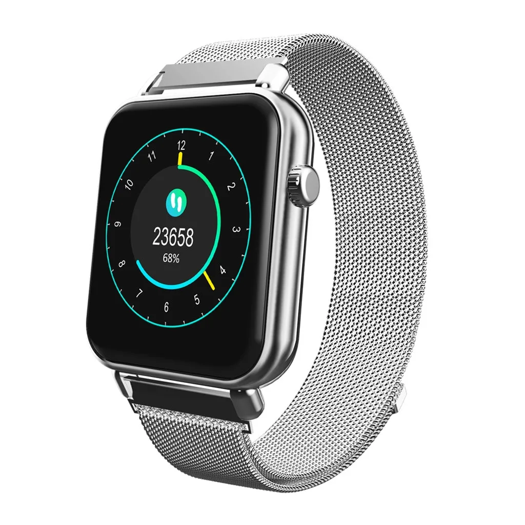 Водостойкие Смарт-часы Bluetooth с пульсометром mate men women Wearable Devices для IOS Android
