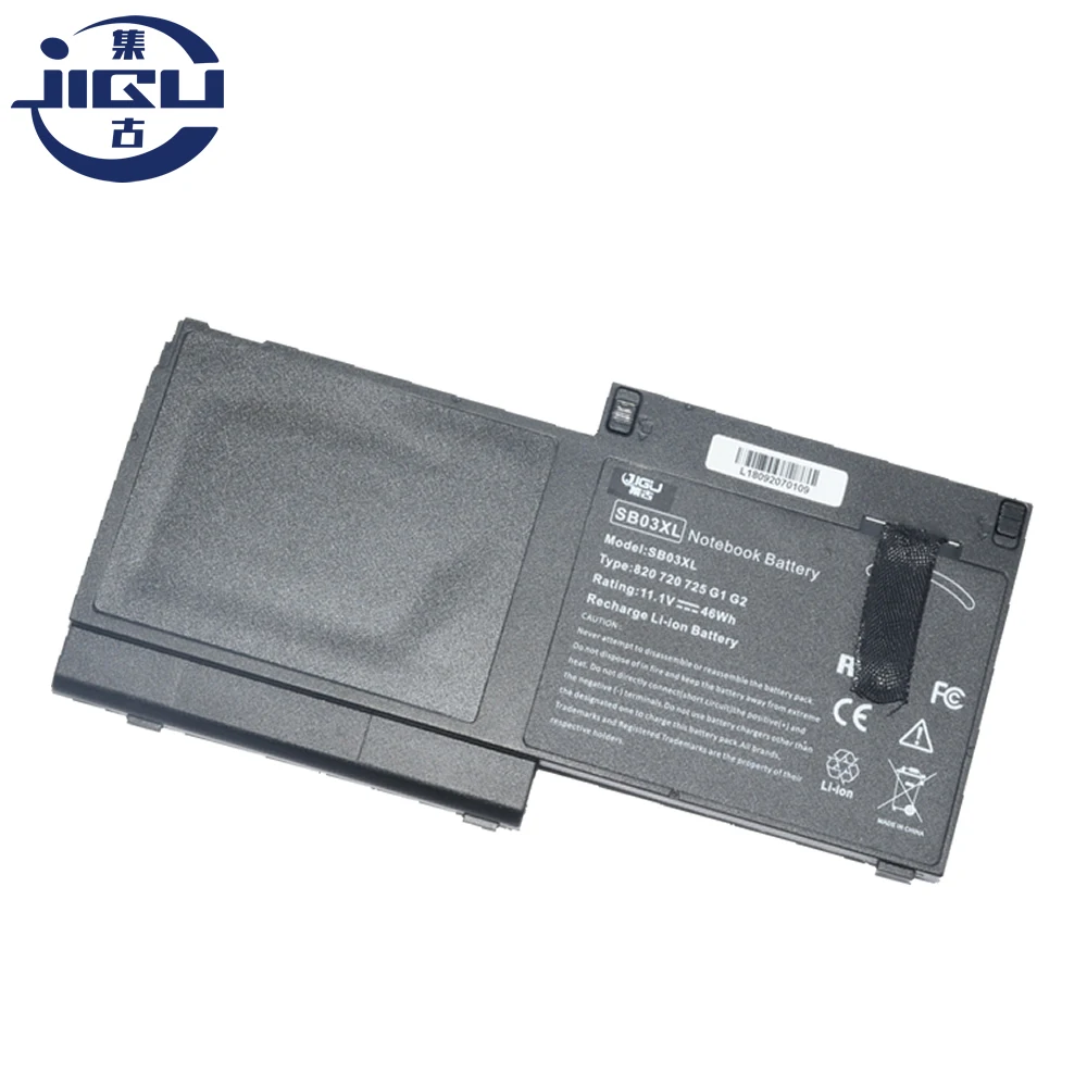 Аккумулятор для ноутбука JIGU E7U25AA HSTNN-IB4T HSTNN-l13C SB03046XL SB03XL HP EliteBook 720 G1 G2 725 820 |