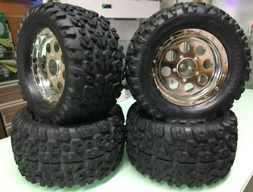 Оригинальный набор шин Arrma 1/10 для kyosho RAGE VEi HPI Savage XS FLUX 4 шт. | Игрушки и хобби