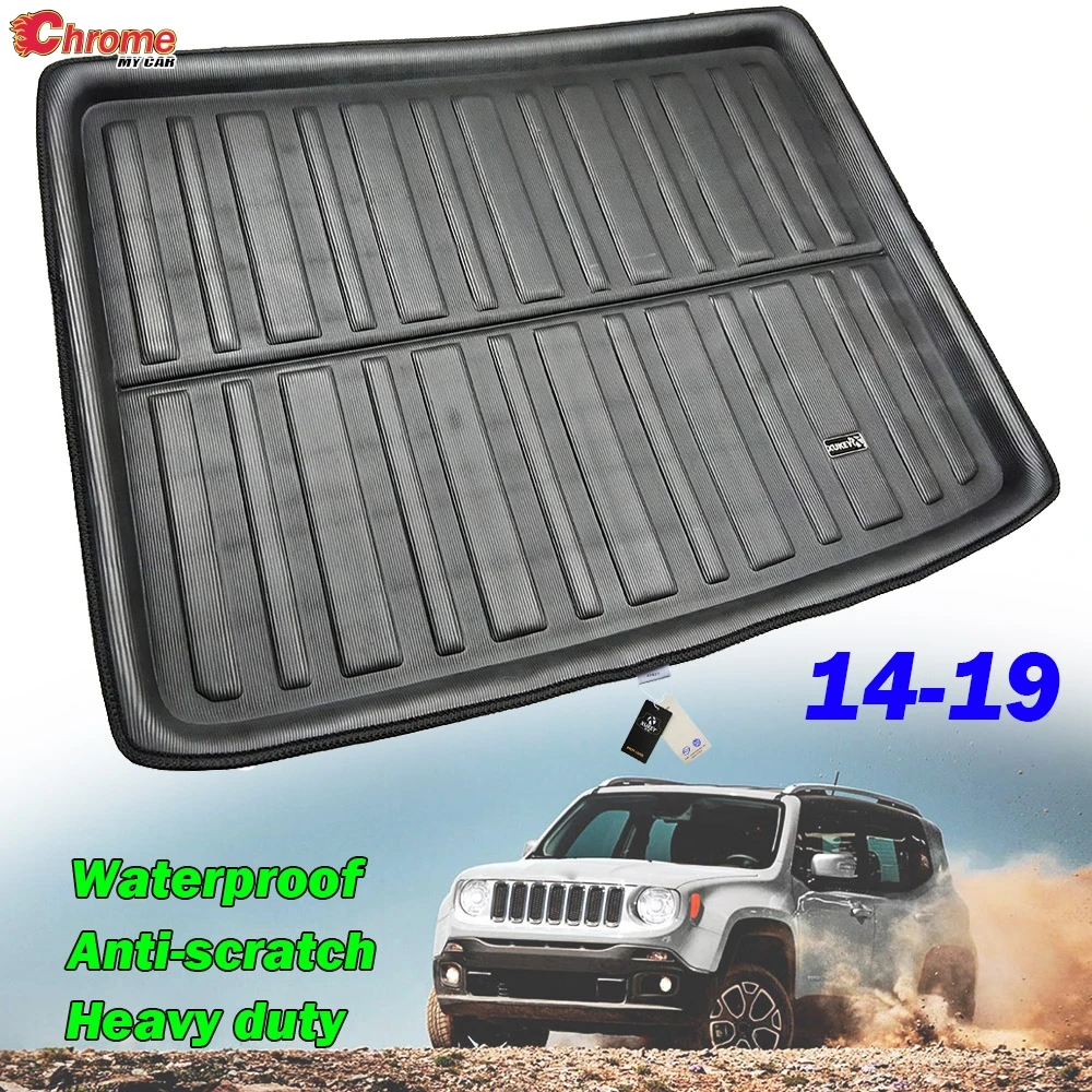 Для Jeep Renegade BU 2015 2016 2017 2018 2019 грузовой лайнер задний багажник коврик для багажника