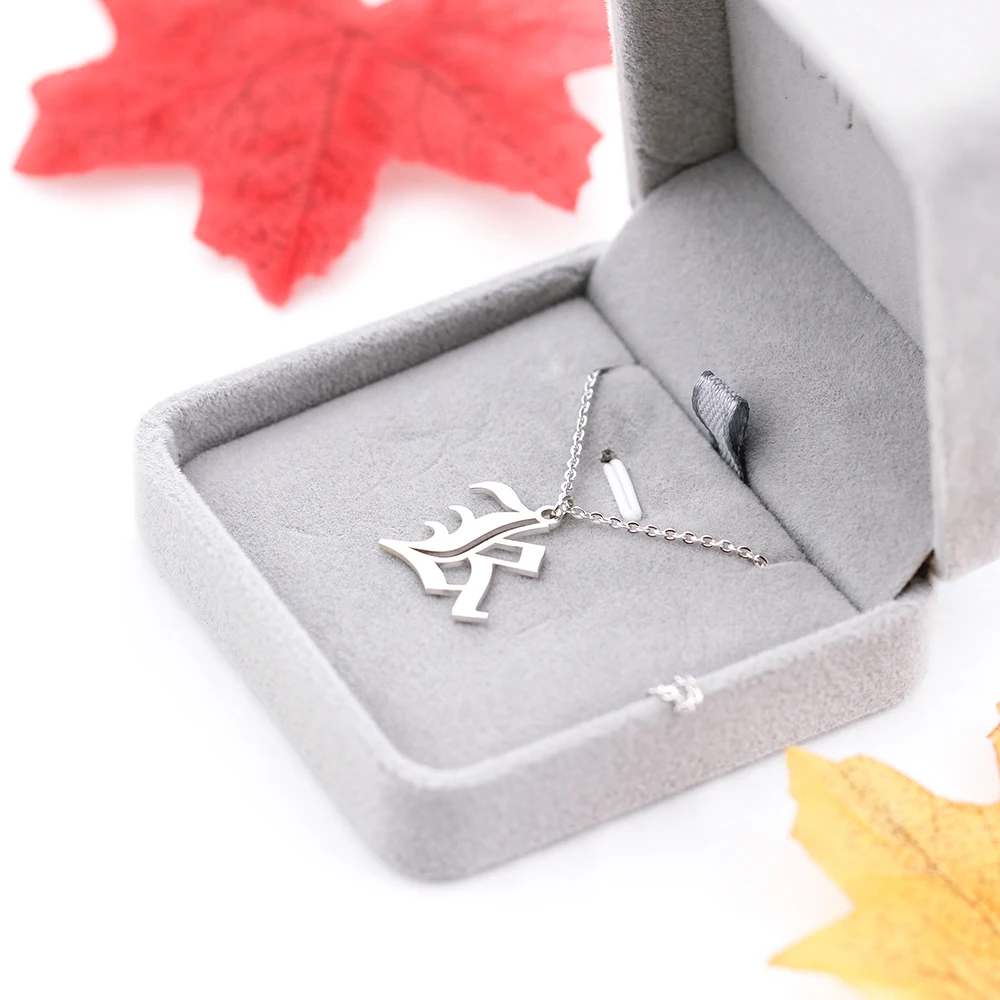 Нержавеющая сталь пользовательских персонализированные золотая цепочка A Z