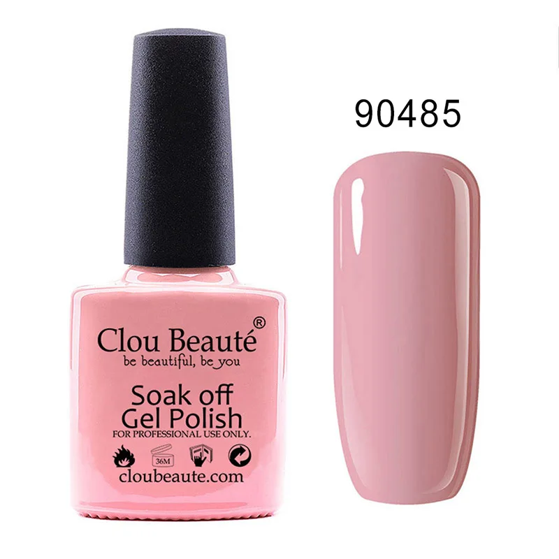 Гель-лак Clou Beaute Any 10 цветов УФ-гель для дизайна ногтей голубой красный телесный