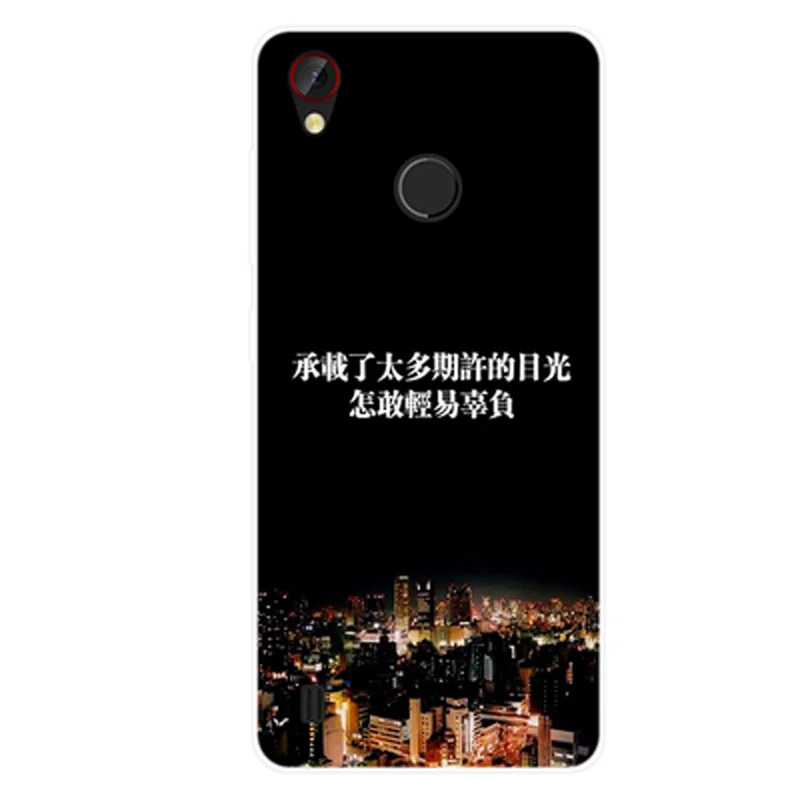 Красивый чехол для zte Blade A4, мягкий силиконовый чехол для телефона zte BladeA4 A0722, защитный чехол