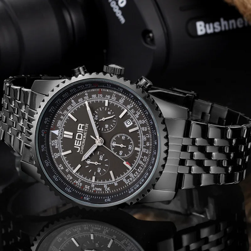 

Pilot 1963 watch aviation quartz multi-function military men watches brand luxury popular business personality unique male watch