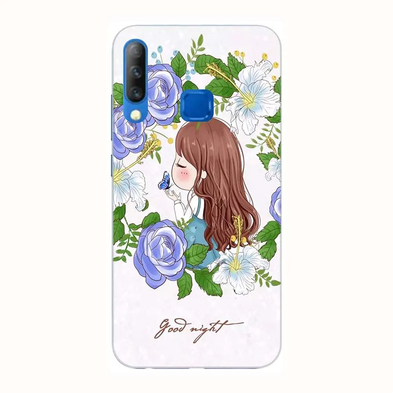 A175 Для Tecno Camon 11S 6," чехол с красочным рисунком розы и волка Мягкий силиконовый чехол для телефона Tecno Camon 11S - Цвет: A175