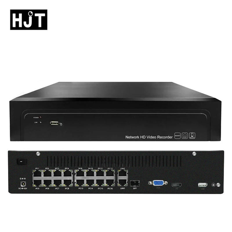 HJT HD 16CH H.265 5.0MP POE белая CCTV камера сетевой комплект NVR Securig Ontdoor водонепроницаемый Onrif