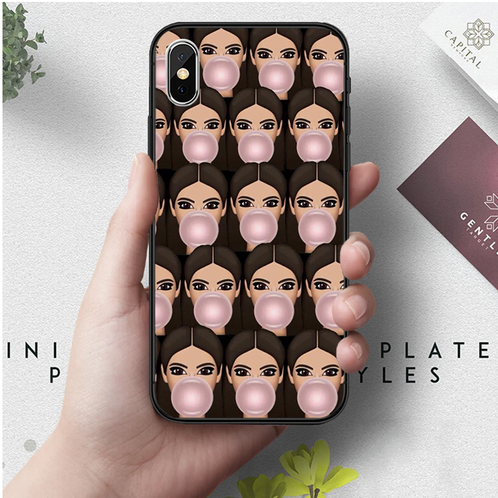 5 Kimoji Ким Кардашьян Канье силиконовый чехол для iPhone 5 5S 6 6S Plus 7 8 11 Pro X XS Max XR - Цвет: 5