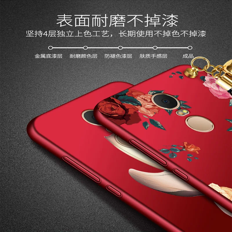 Чехол для xiaomi redmi 5 чехол телефона Обложка Мода цветок мягкий red mi защиты