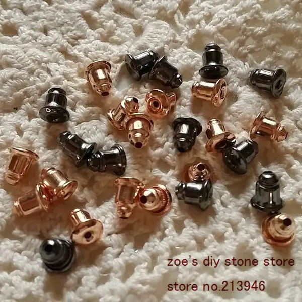 

5*6MM 1000Pcs/Pack Earring Back Ear Stud DIY Jewelry Accessories Findings