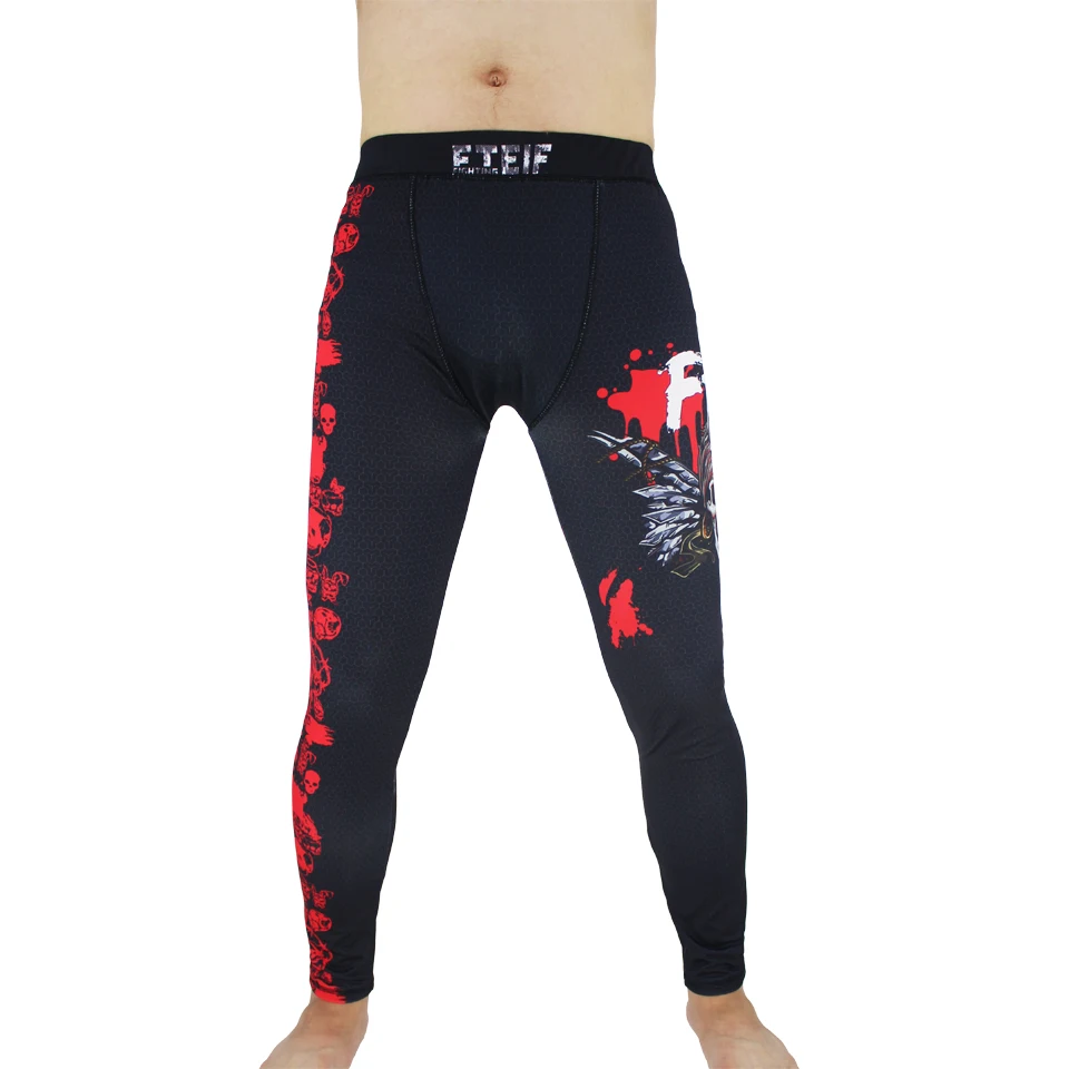 Фото FTEIF MMA боксерская тренировка Пираты файтинг быстросохнущая дышащая боксерская дешевая драка искусственная Тигровая Муай Тай ММА №2